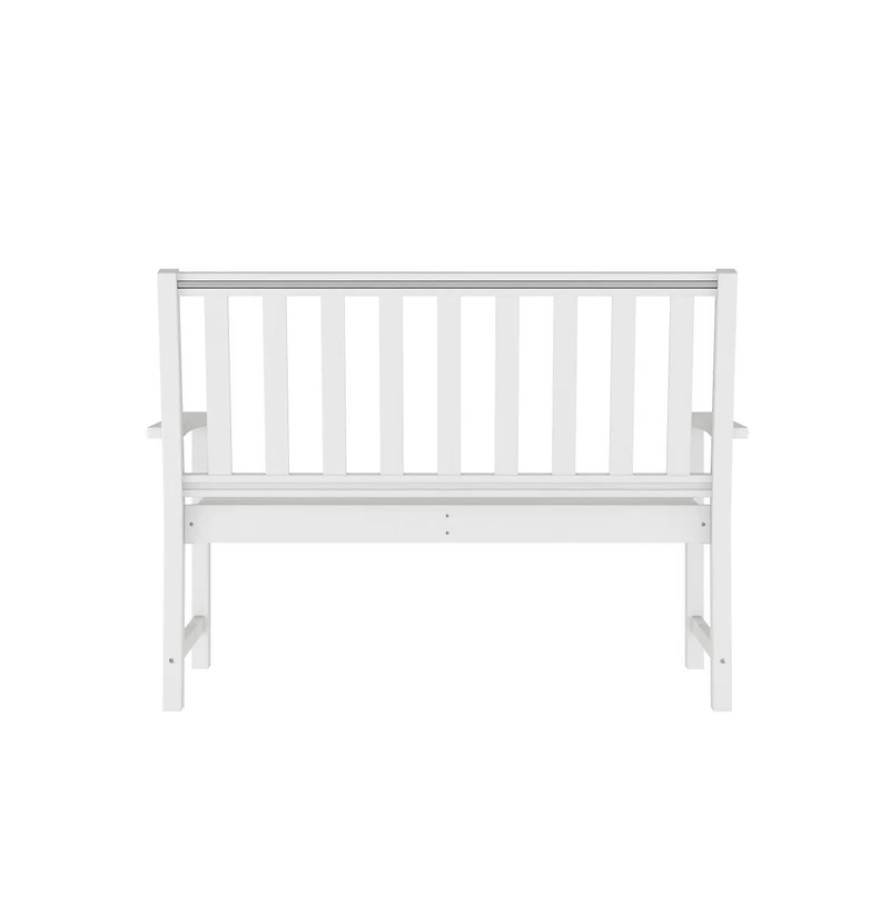 Cressly All Weather Recycled Hdpe Bench For Indoor And Outdoor Use