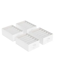 6-Grid Wardrobe Clothes Organizer for Neat and Space-Saving Storage