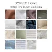 French Linen Quilted Sham Set