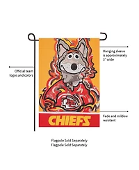Evergreen Kansas City Chiefs, Suede Justin Patten Flag