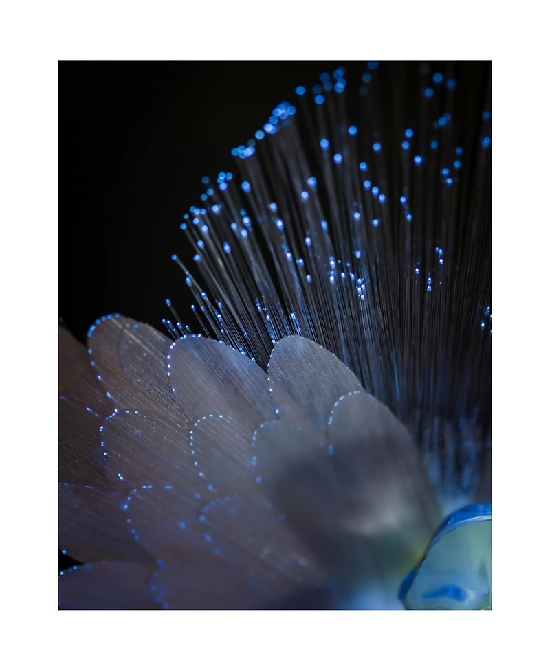Evergreen 14"H Angel Fiber Optic Garden Stake