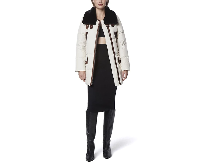 Women's Dutton Aviator Mixed Media Puffer
