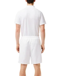 Lacoste Men's Diamante-Print 8" Sport Drawstring Shorts