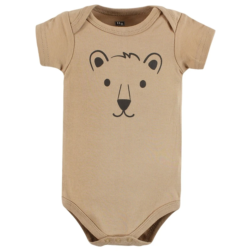 Hudson Baby Boys Unisex All-Season Cotton One-Piece Garment Set of 3