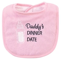 Hudson Baby Infant Cotton Terry Bib and Burp Cloth