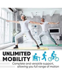 Powerlix Medium Orthopedic Feet Brace Women & Men: for Arthritis, Tendinitis - 2 Pair