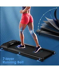 Sugift 2.25 Hp Walking Pad Treadmills with Led Display and Remote Control