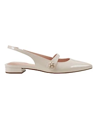 Bandolino Women's Aubriana Pointed Toe Slingback Mary Jane Flats