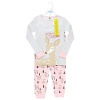 Hudson Baby Little Girls Hudson Cotton Pajama Set