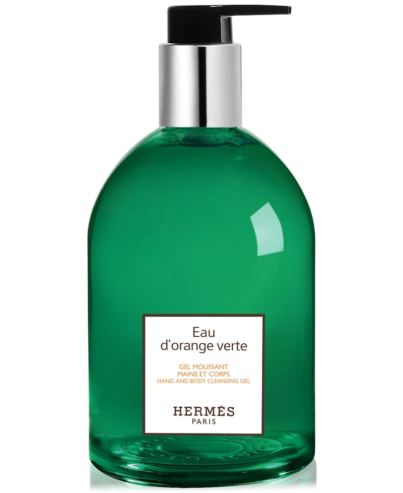 HERMES Eau d'Orange Verte Hand & Body Cleansing Gel, 10.1 oz.