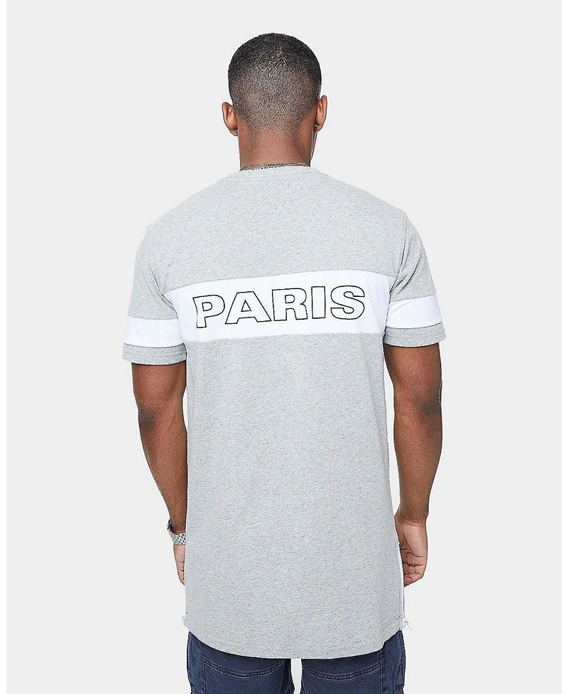 Carre Mens Panneau Short Sleeve T-Shirt