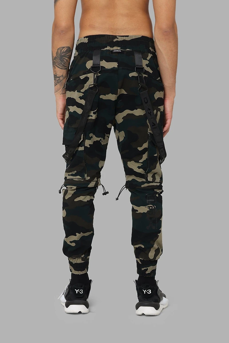Dxxmlife Men's L-4 Camo Surplus Jogger