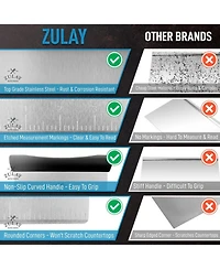 Multi-purpose Bench Scraper and Chopper