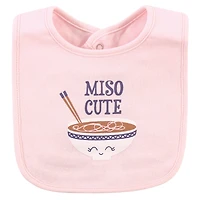 Hudson Baby Infant Girl Cotton Bibs