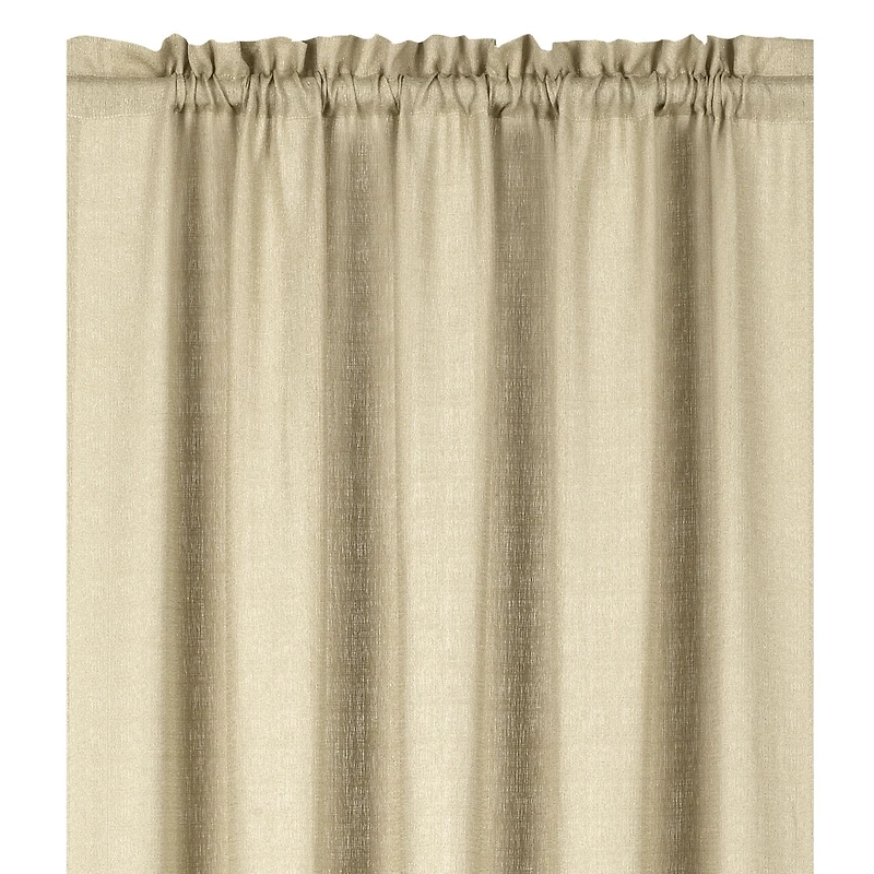 Kate Aurora Living Textured Crepe Sheer Single Window Curtain Treatments And Valances