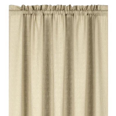 Kate Aurora Living Textured Crepe Sheer Single Window Curtain Treatments And Valances
