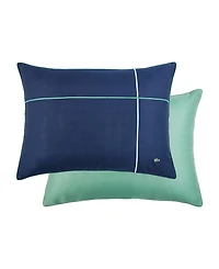Lacoste Home Court Lines 3-Pc. Comforter Set, Full/Queen