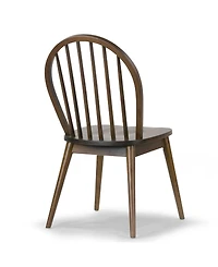 Glamour Home 36.22" Astra Rubberwood Dining Chair