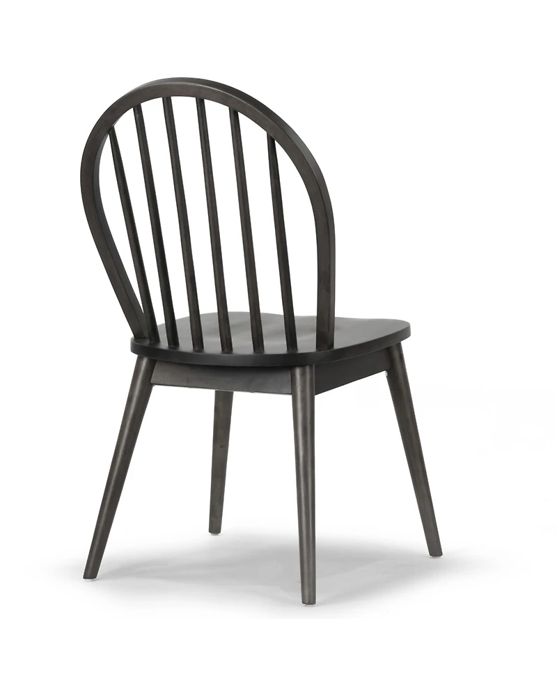 Glamour Home 36.22" Astra Rubberwood Dining Chair