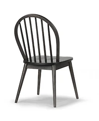 Glamour Home 36.22" Astra Rubberwood Dining Chair