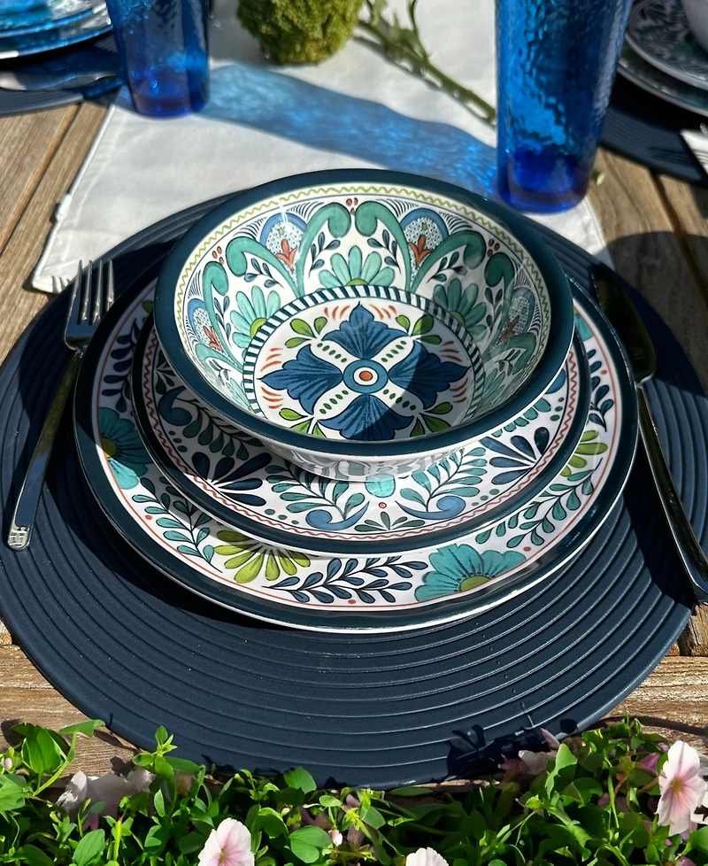 Certified International Talavera 6-Pc. Melamine Dinner Plate