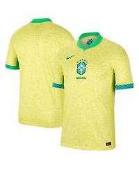 Nike Men's Yellow Brazil National Team 2024 Home Stadium Replica Jersey