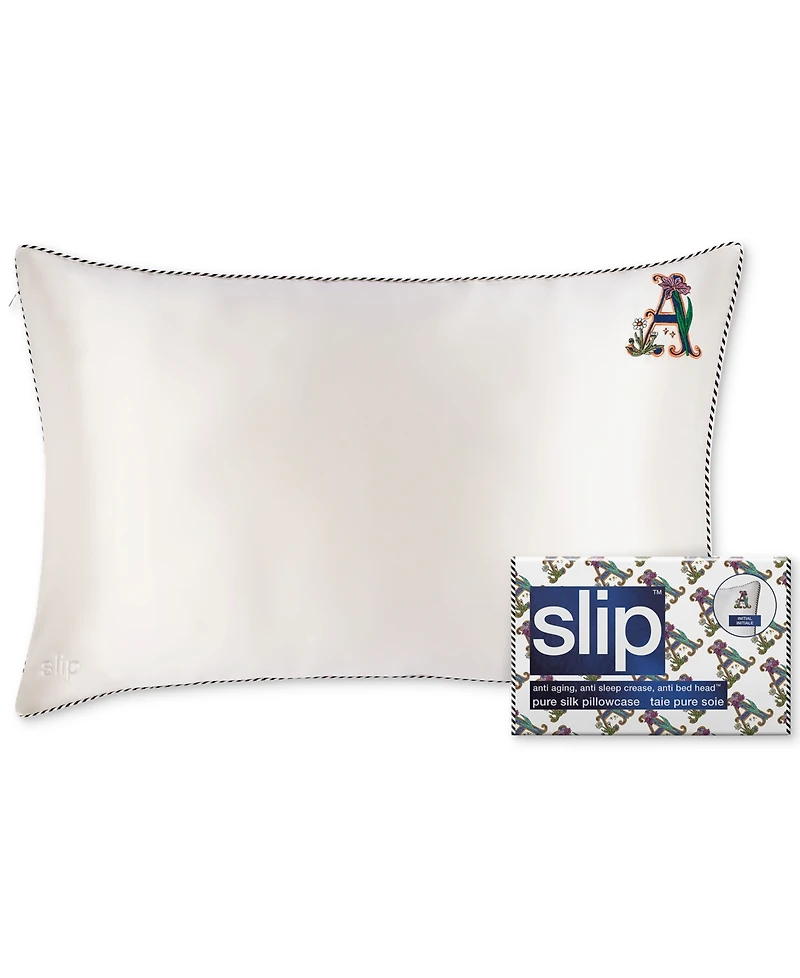 Slip Pure Silk Initial Collection Queen Pillowcase
