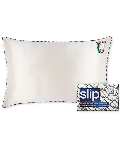 Slip Pure Silk Initial Collection Queen Pillowcase