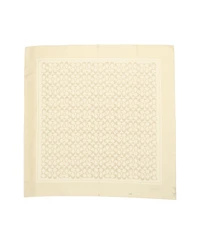 Coach 35" Textured Signature C Printed Silk Square