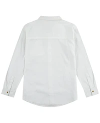 Levi's Big Boys Slub Long Sleeve Woven Shirt