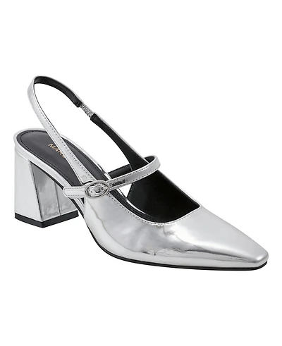Marc Fisher Women's Lanai lock Heel Slingback Pumps