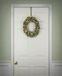 National Tree Company 18 Spring Pastel Floral Wreath