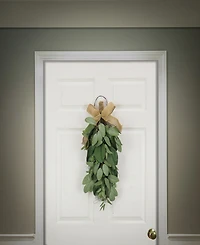 National Tree Company 26 Eucalyptus and Magnolia Leaf Swag