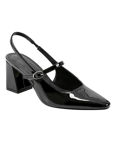 Marc Fisher Women's Lanai lock Heel Slingback Pumps
