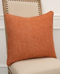 Closeout! Rizzy Home Solid Polyester Filled Decorative Pillow, 20" x 20"