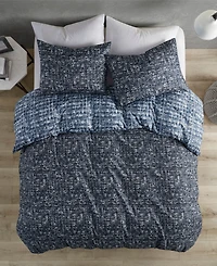 510 Design Maca Reversible 3-Pc. Duvet Cover Set, Full/Queen