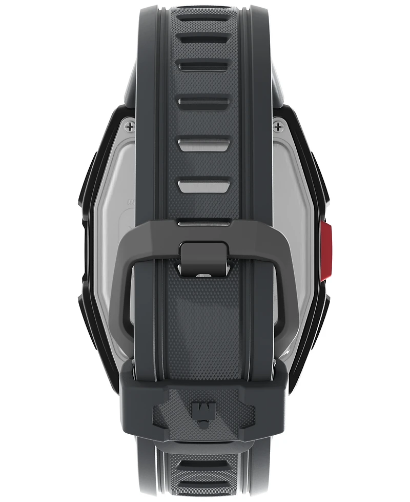 Timex Unisex Ironman T300 Digital Black Silicone Strap 42mm Watch