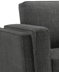 Abbyson Living Venice 42" Modern Fabric Chair