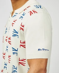 Ben Sherman Men's Team Gb Union Flag Polo Shirt