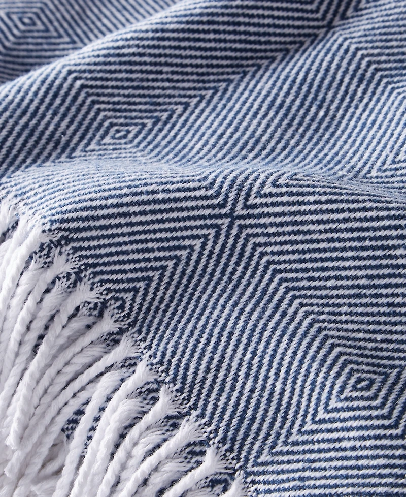 Sferra Capriana Brushed Cotton Throw, 51" x 71"