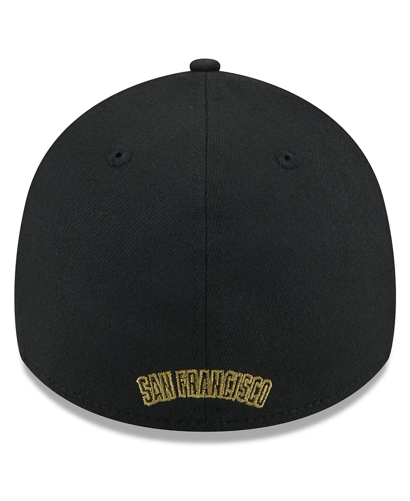 New Era Men's Black San Francisco Giants 2024 Armed Forces Day 39THIRTY Flex Hat