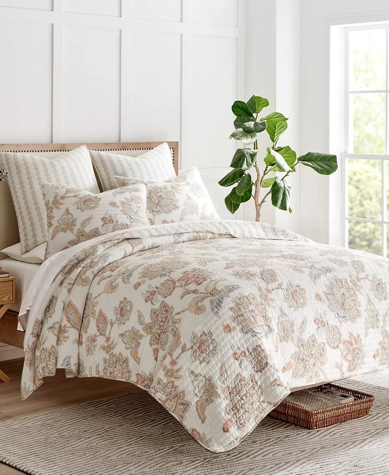 Levtex Selesta Reversible 3-Pc. Quilt Set, King/California King