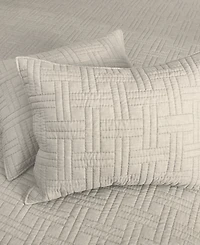 Levtex Melange Stitch Stitching 3-Pc. Quilt Set, Full/Queen