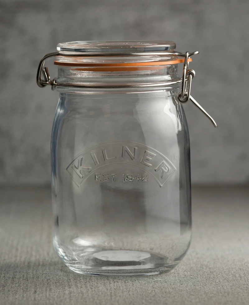 Kilner Set of 3 Round Clip Top Jars