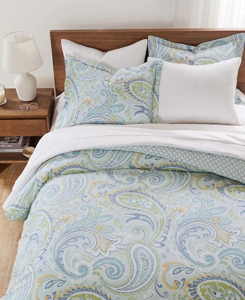 Levtex Cortona Reversible 3-Pc. Comforter Set, Full/Queen