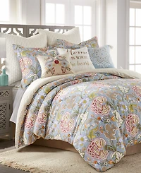 Levtex Angelica Reversible 3-Pc. Comforter Set, Full/Queen