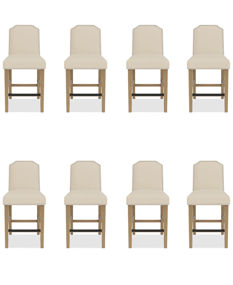 Hinsen 8pc Counter Height Chair Set
