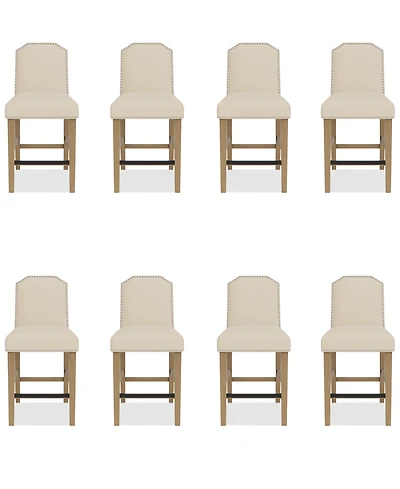 Hinsen 8pc Counter Height Chair Set