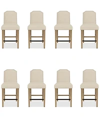 Hinsen 8pc Counter Height Chair Set