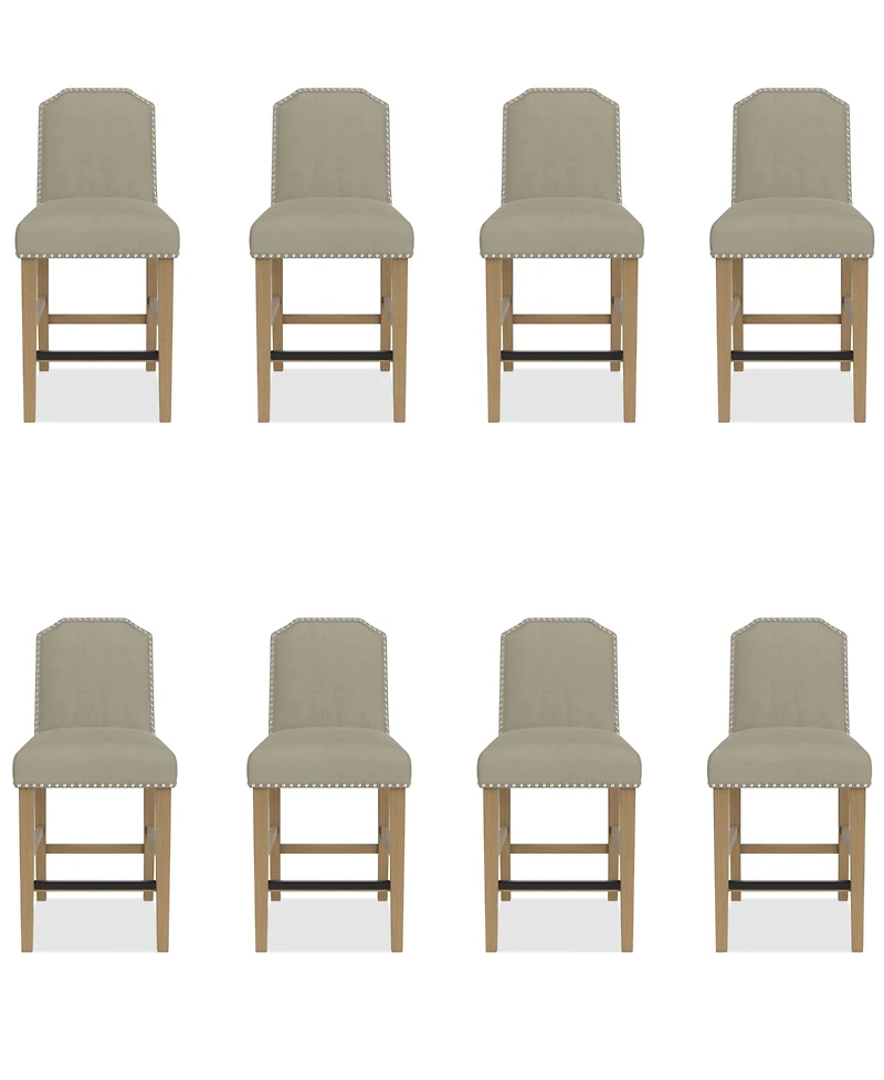 Hinsen 8pc Counter Height Chair Set